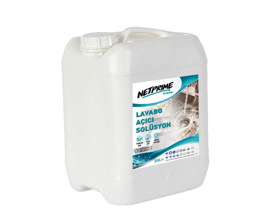 NetPrime Lavabo Açıcı Solüsyon 20 L bidon